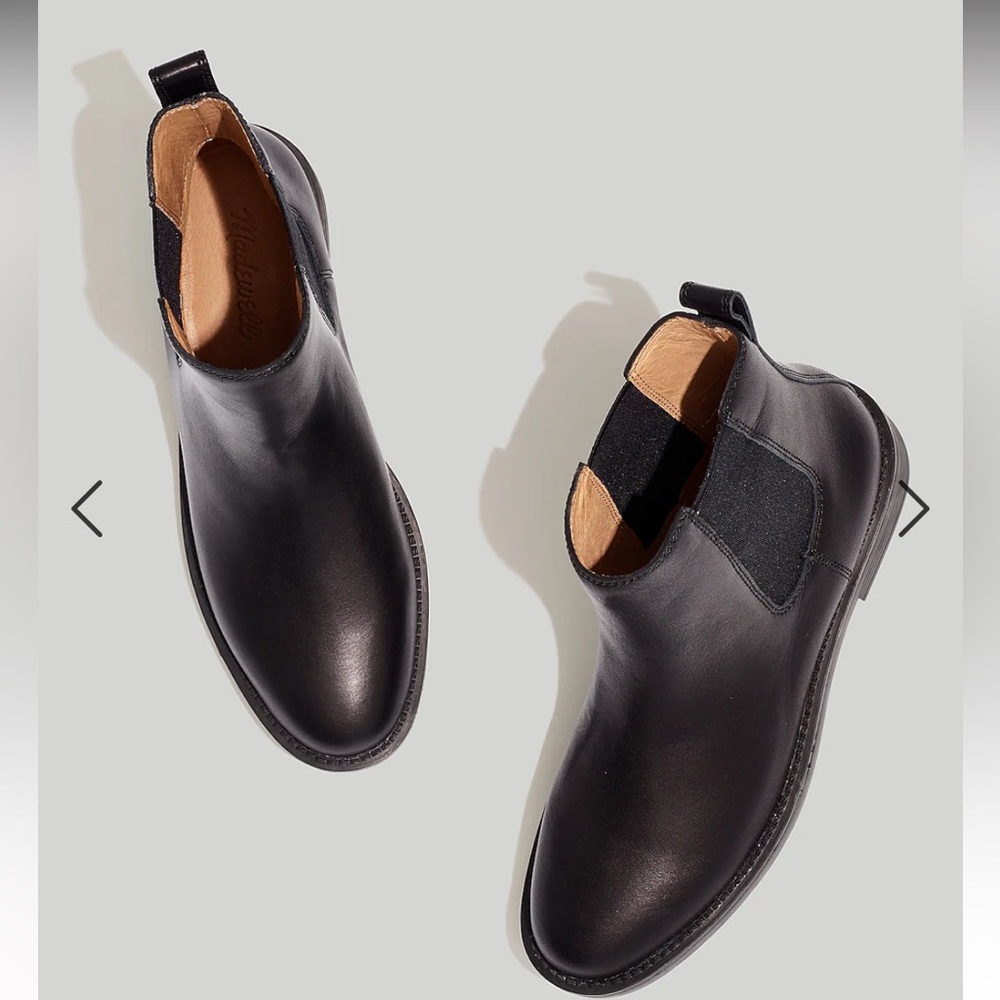 Madewell Chelsea Boot (Cleary style) 6.5 Black